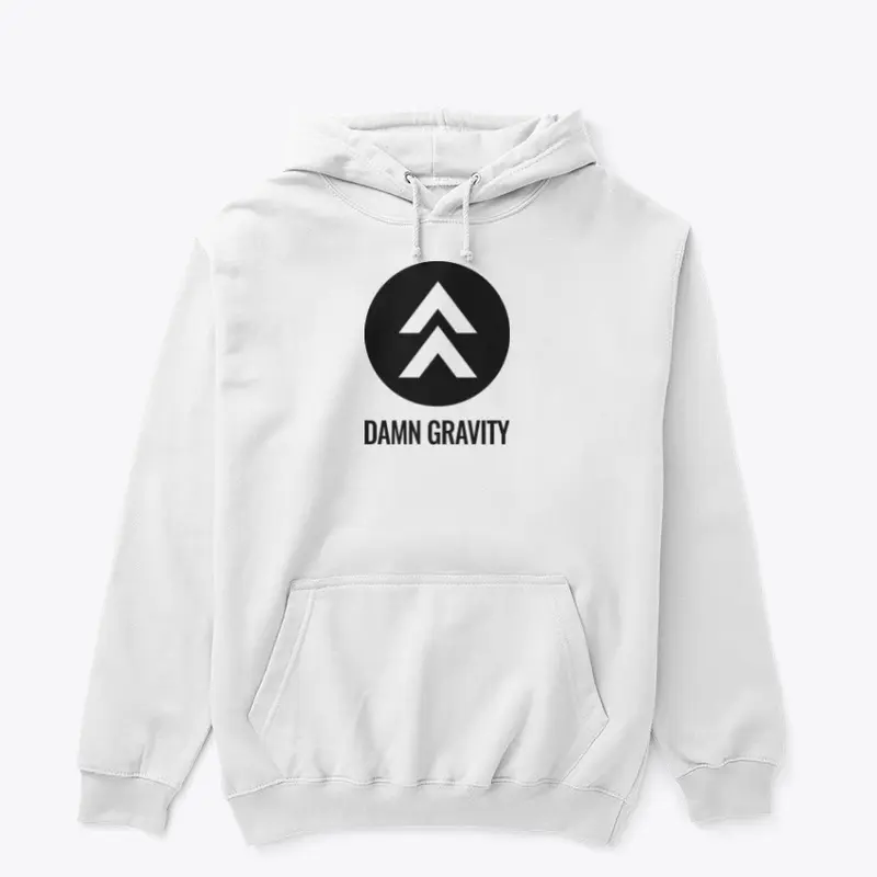 Damn Gravity hoodie - White