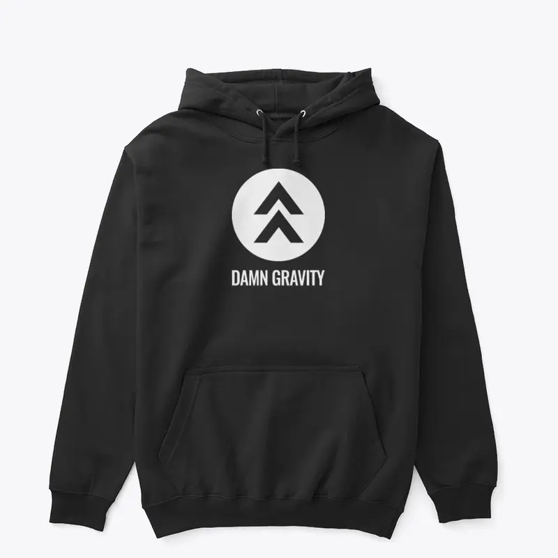 Damn Gravity hoodie - Black