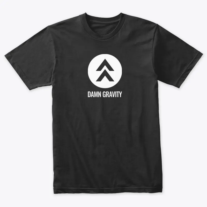 Damn Gravity Tee - Charcoal